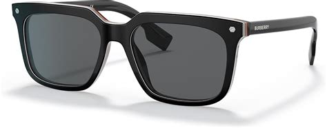 BURBERRY Sunglasses BE 4337 379887 Carnaby Black Dark Grey